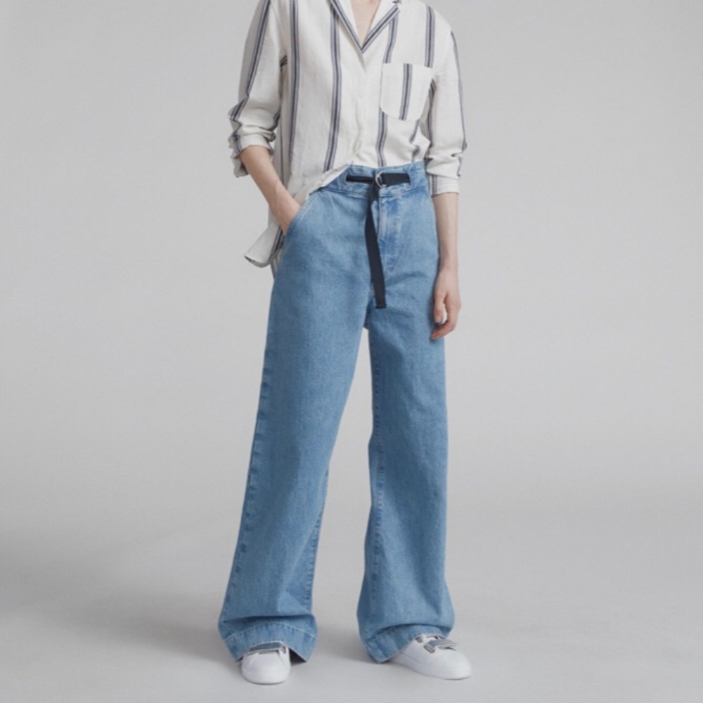 Rag & Bone Massive Pant Wide Leg Jeans - 32